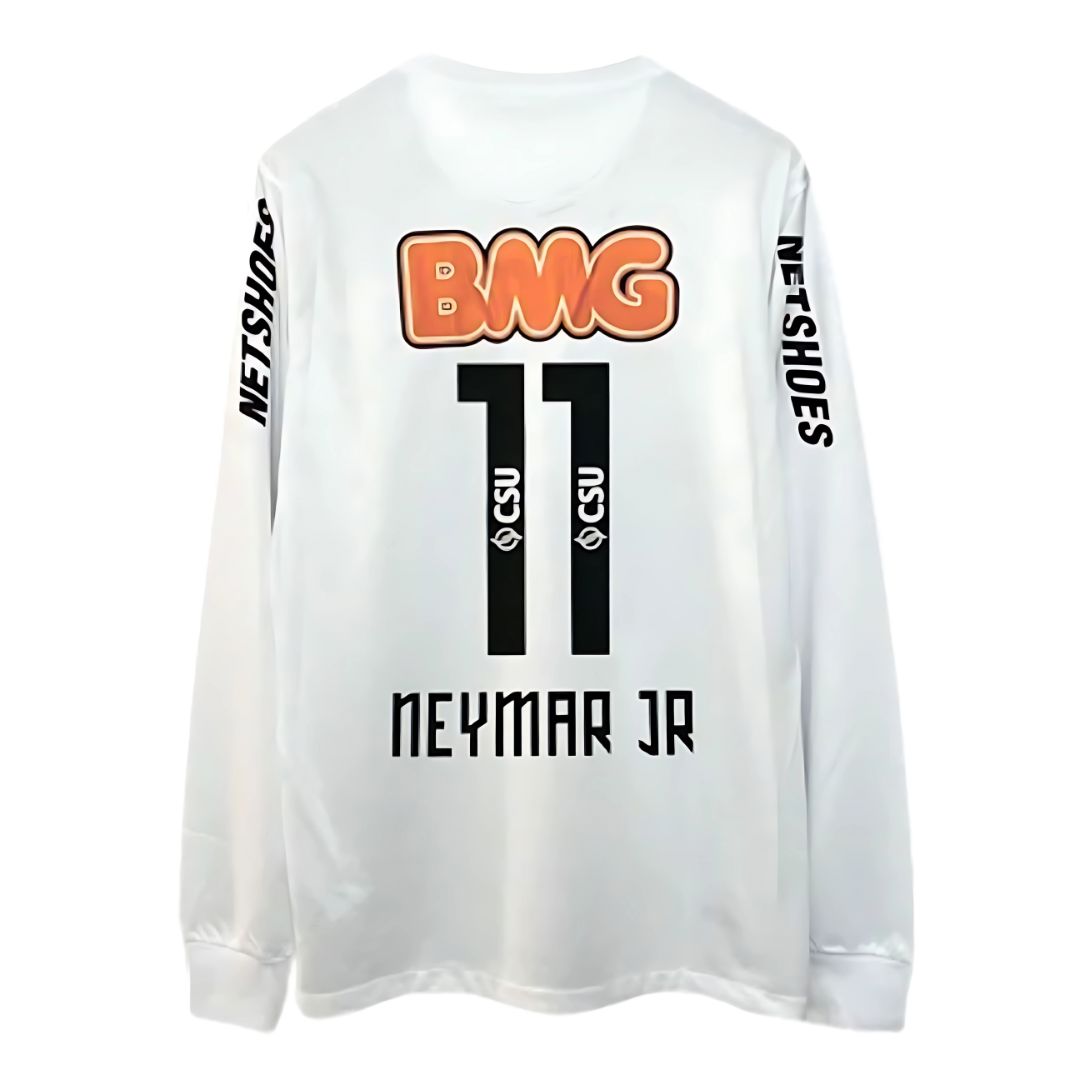 Neymar Jr. Santos FC Home Jersey 2011/12 Long Sleeve - NIKE