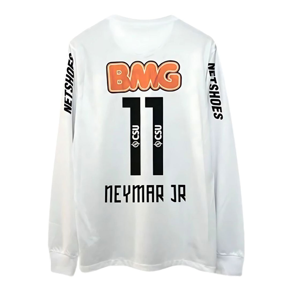 Neymar Jr. Santos FC Home Jersey 2011/12 Long Sleeve - NIKE