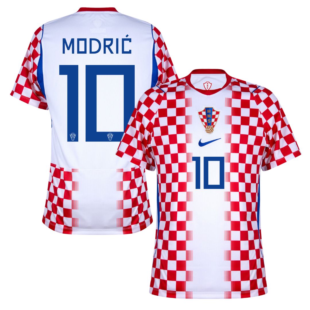Croatia 2026 Home Jersey – Modrić 10 - NIKE