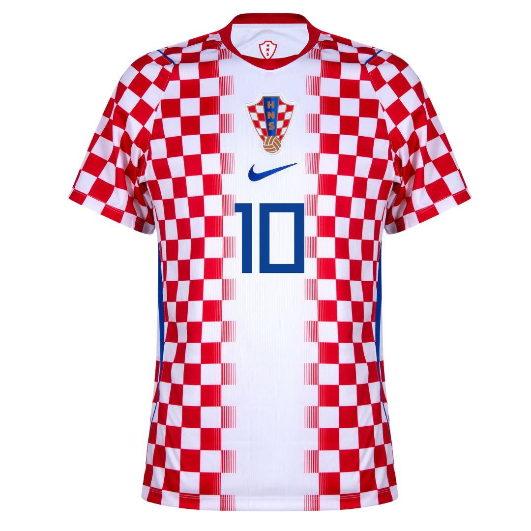 Croatia 2026 Home Jersey – Modrić 10 - NIKE