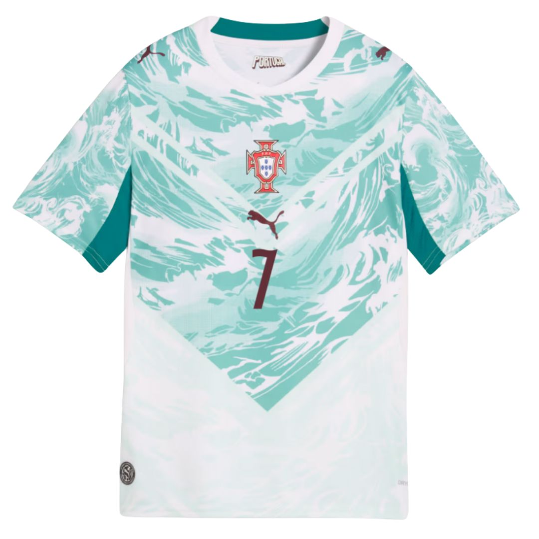 Portugal 2026 Away Kids Kit – Ronaldo 7 - PUMA