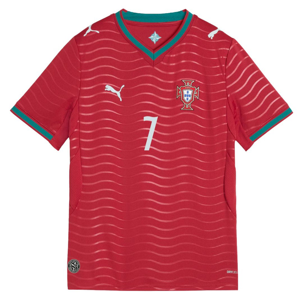 Portugal 2026 Home Jersey Kids – Ronaldo #7 - PUMA