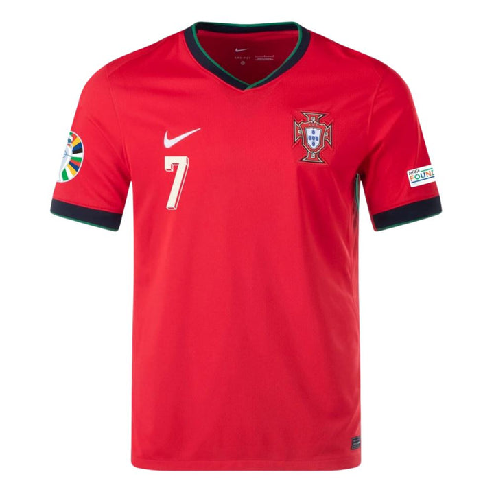 Portugal Home Jersey 24/25 Euro Ronaldo 7 - ITASPORT