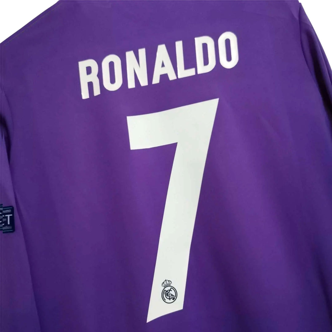 REAL MADRID 2016/17 AWAY CARDIFF FINAL JERSEY L/ SLEEVE - ITASPORT