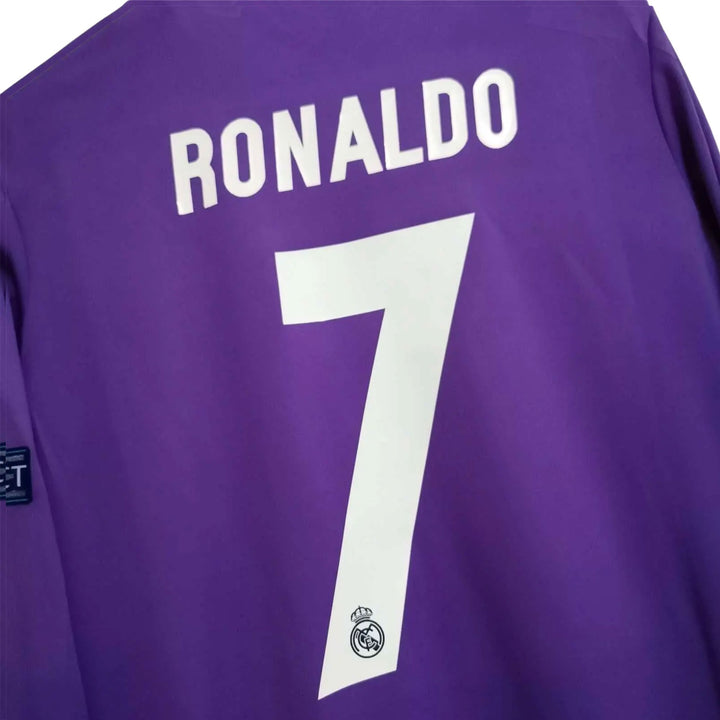 REAL MADRID 2016/17 AWAY CARDIFF FINAL JERSEY L/ SLEEVE - ITASPORT