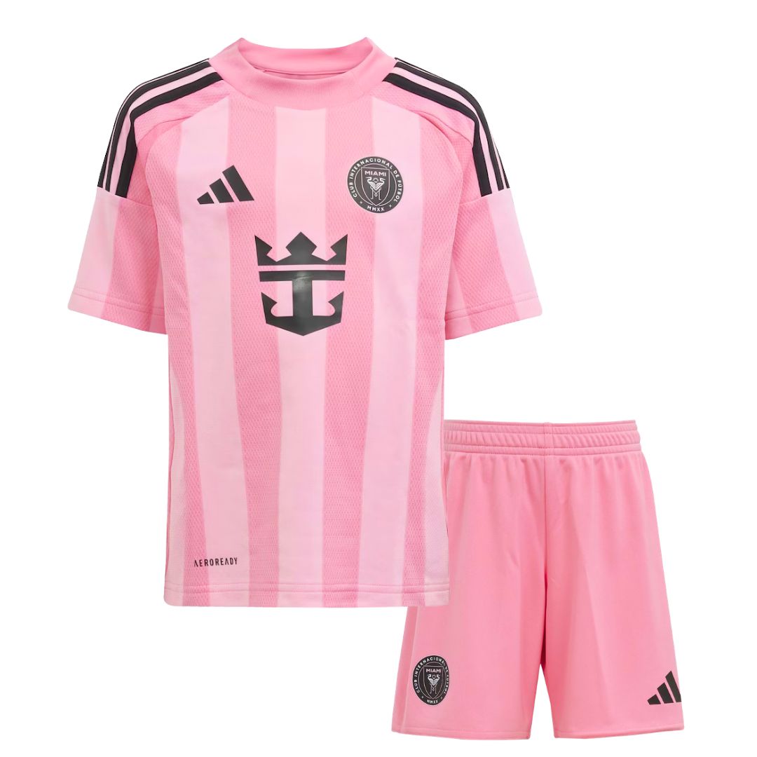 Inter Miami 2025 Home Kids Kit – Messi 10 - ADIDAS