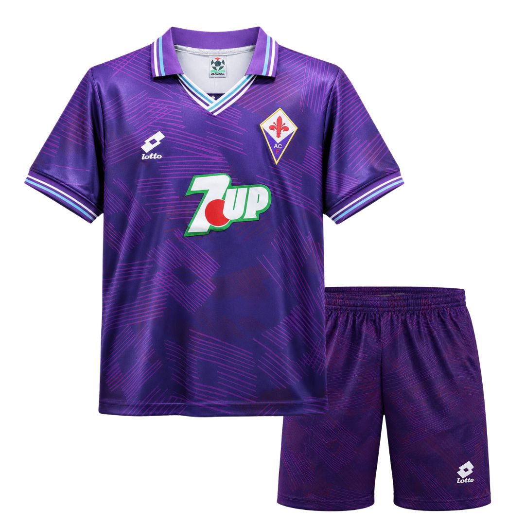 Fiorentina 1992/93 Home Kids Kit - ITASPORT