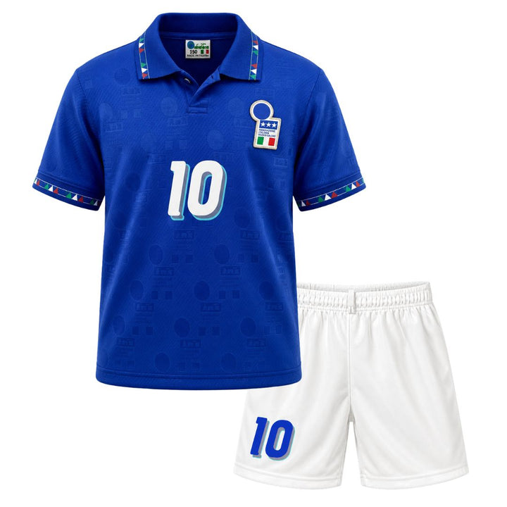 Italy 1994 Home Kids Kit – Baggio 10 - ITASPORT