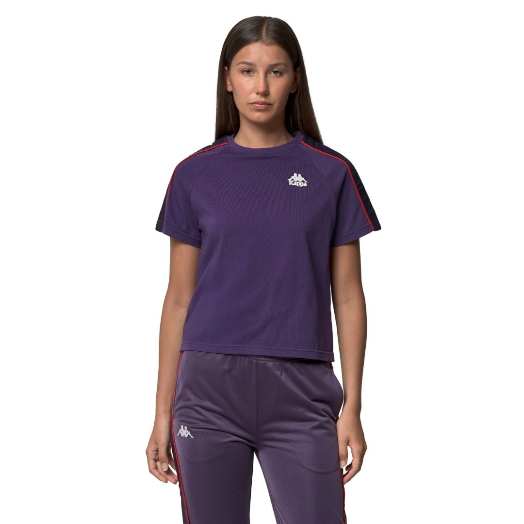 Kappa 222 Banda Adi Women's Tee – Violet - Kappa