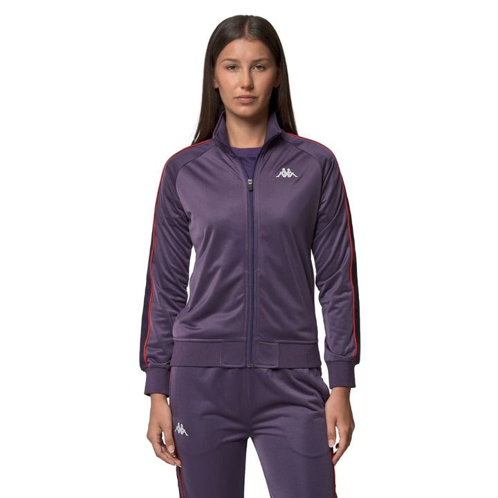 Kappa 222 Banda Wanniston Slim Women's Track Jacket – Violet - Kappa