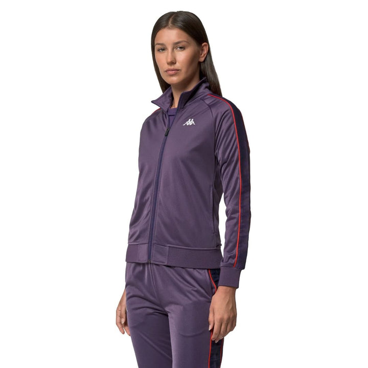 Kappa 222 Banda Wanniston Slim Women's Track Jacket – Violet - Kappa