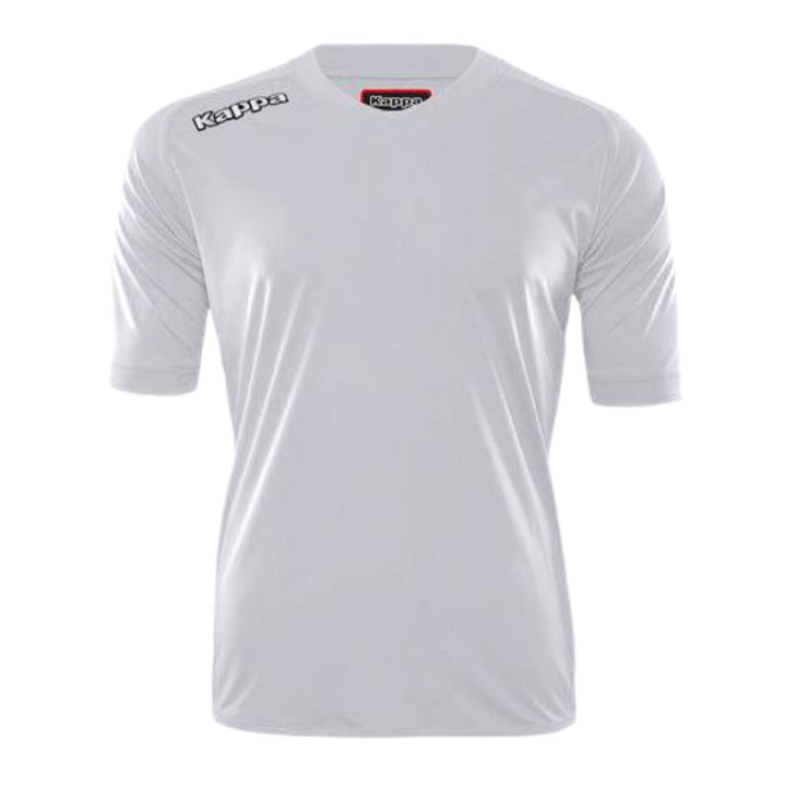 Kappa Short Sleeve Jersey Youth White - ITASPORT