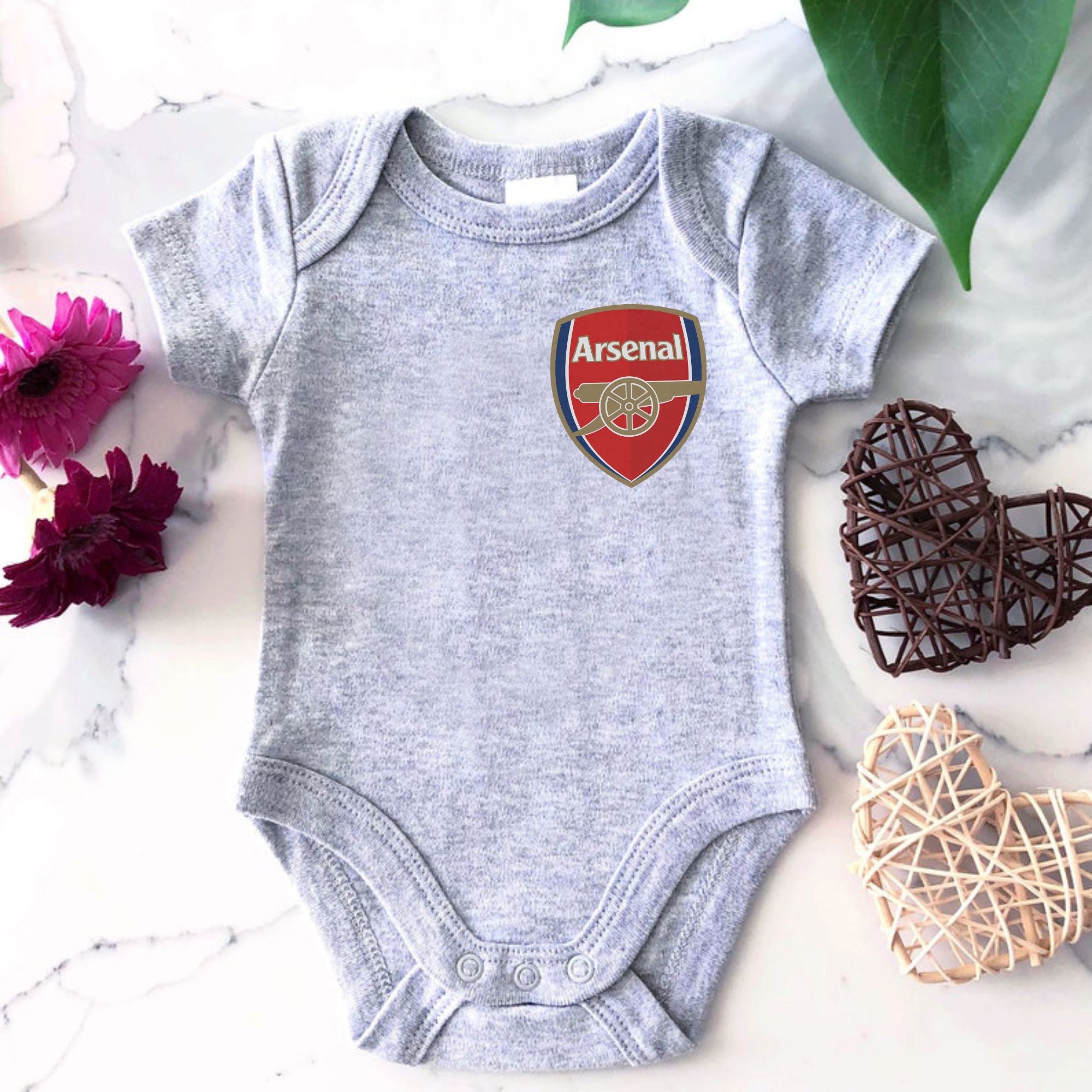 Arsenal Baby Bodysuit - ITASPORT