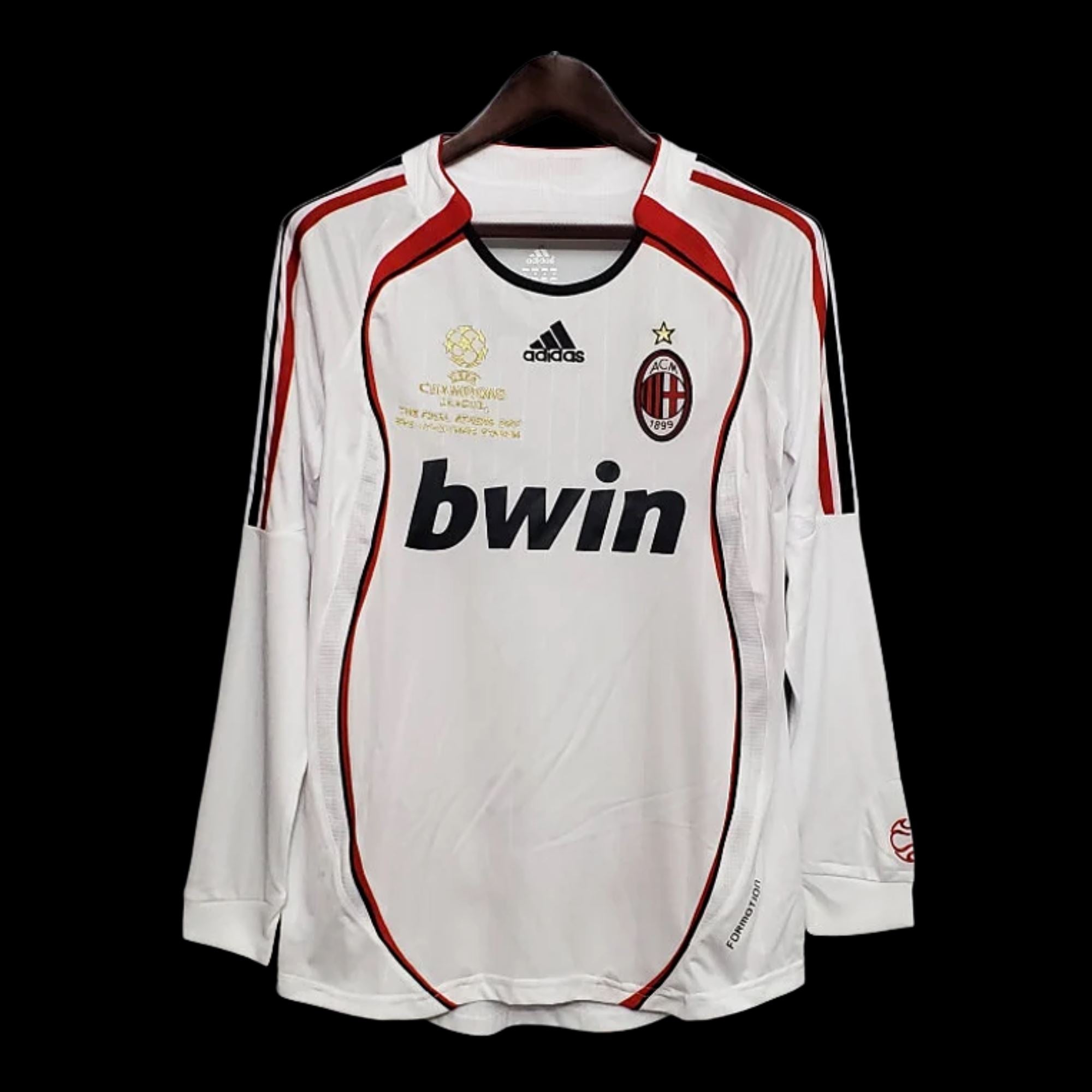 AC Milan 2006/07 UEFA Champions League Final Jersey L / Sleeve - ITASPORT