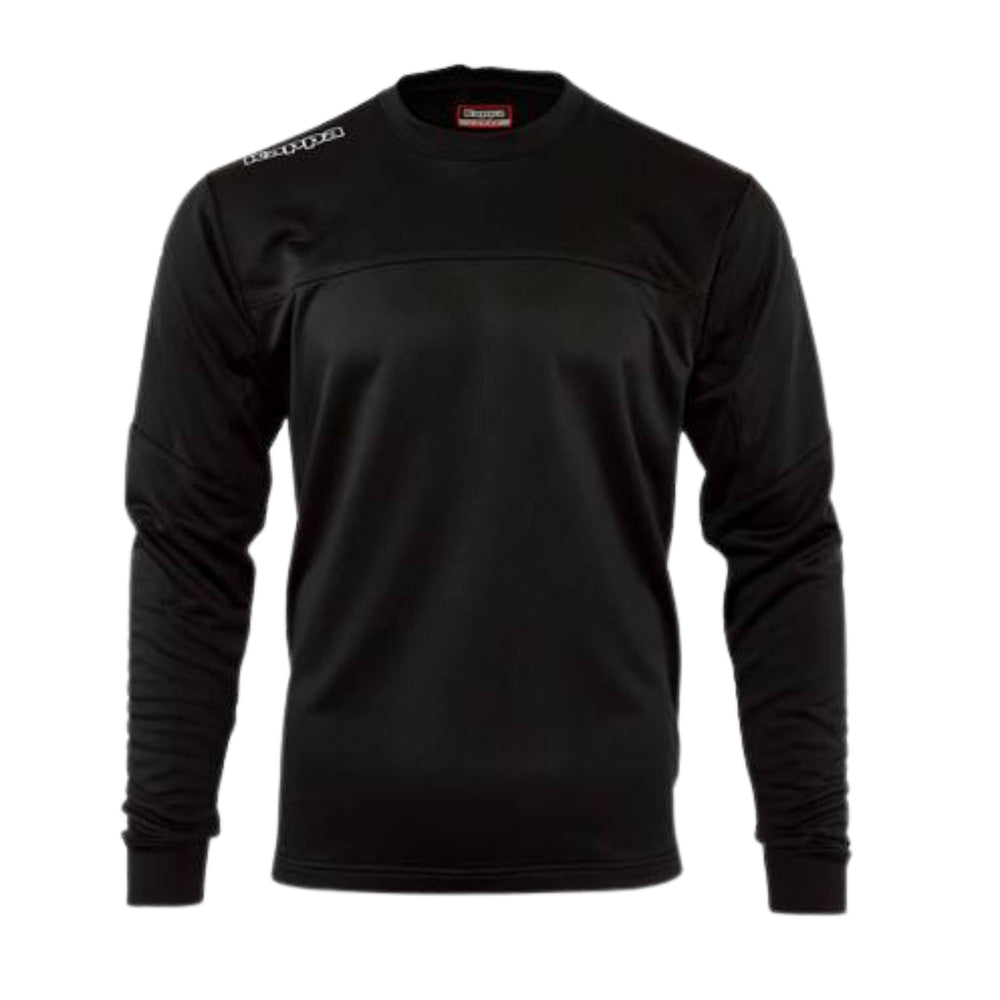 Kappa Warm Up Crew Sweat Black - ITASPORT