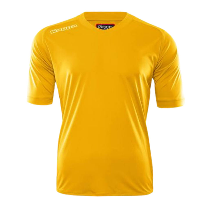 Kappa Short Sleeve Jersey Youth Yellow - ITASPORT