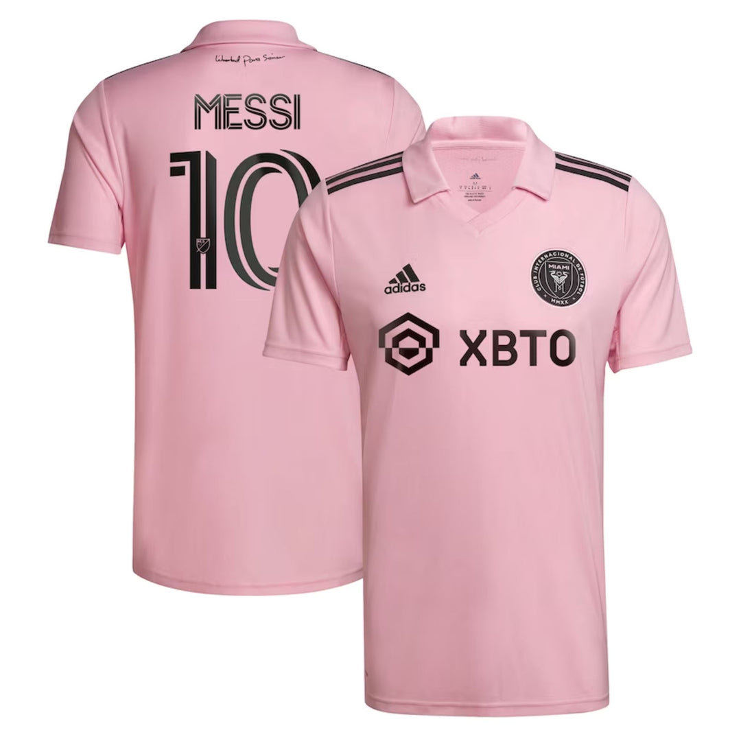 Inter Miami Messi Home Jersey Pink Heart Beat Kit - ADIDAS