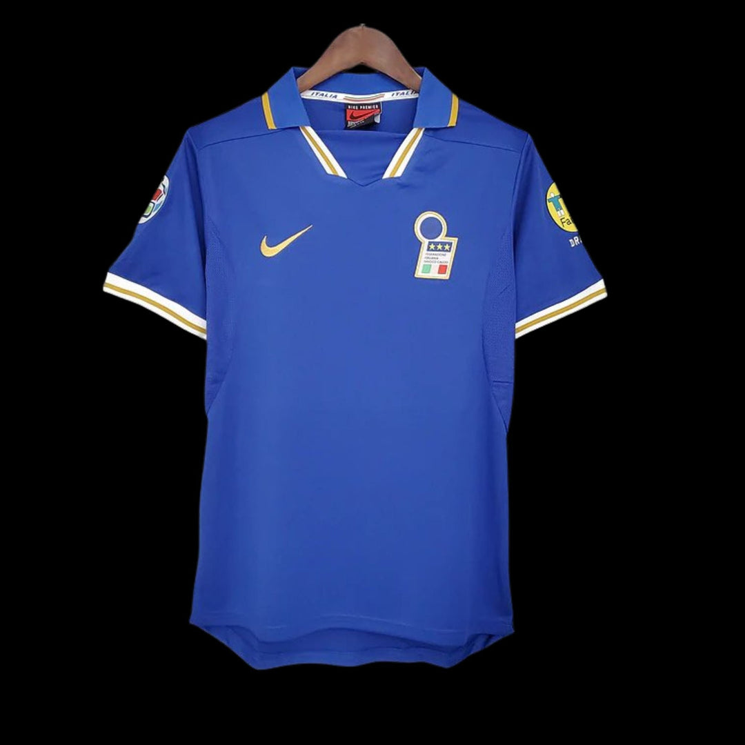 1996/97 Italy Home Jersey with Name / Number - ITASPORT