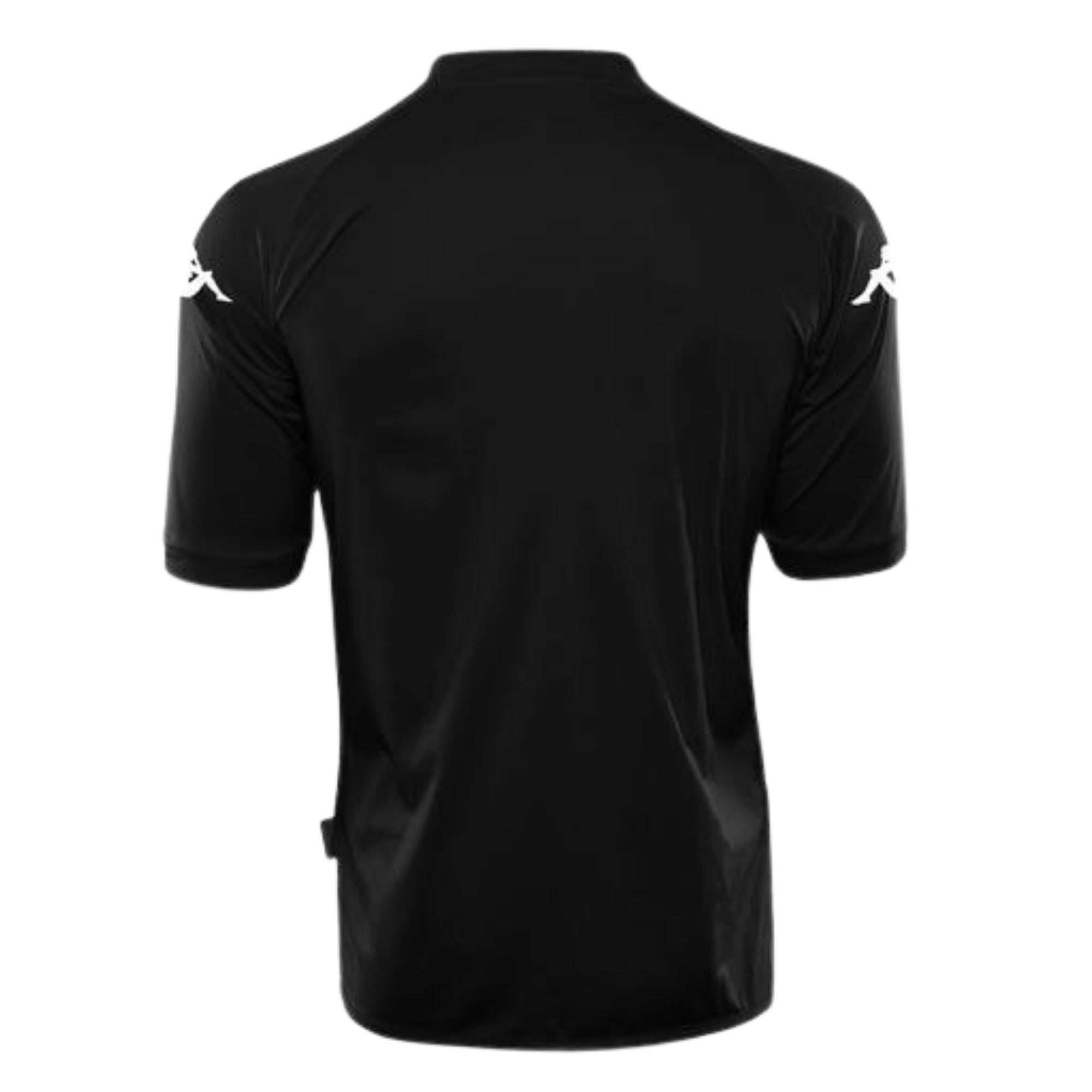 Kappa Short Sleeve Jersey Youth Black - ITASPORT