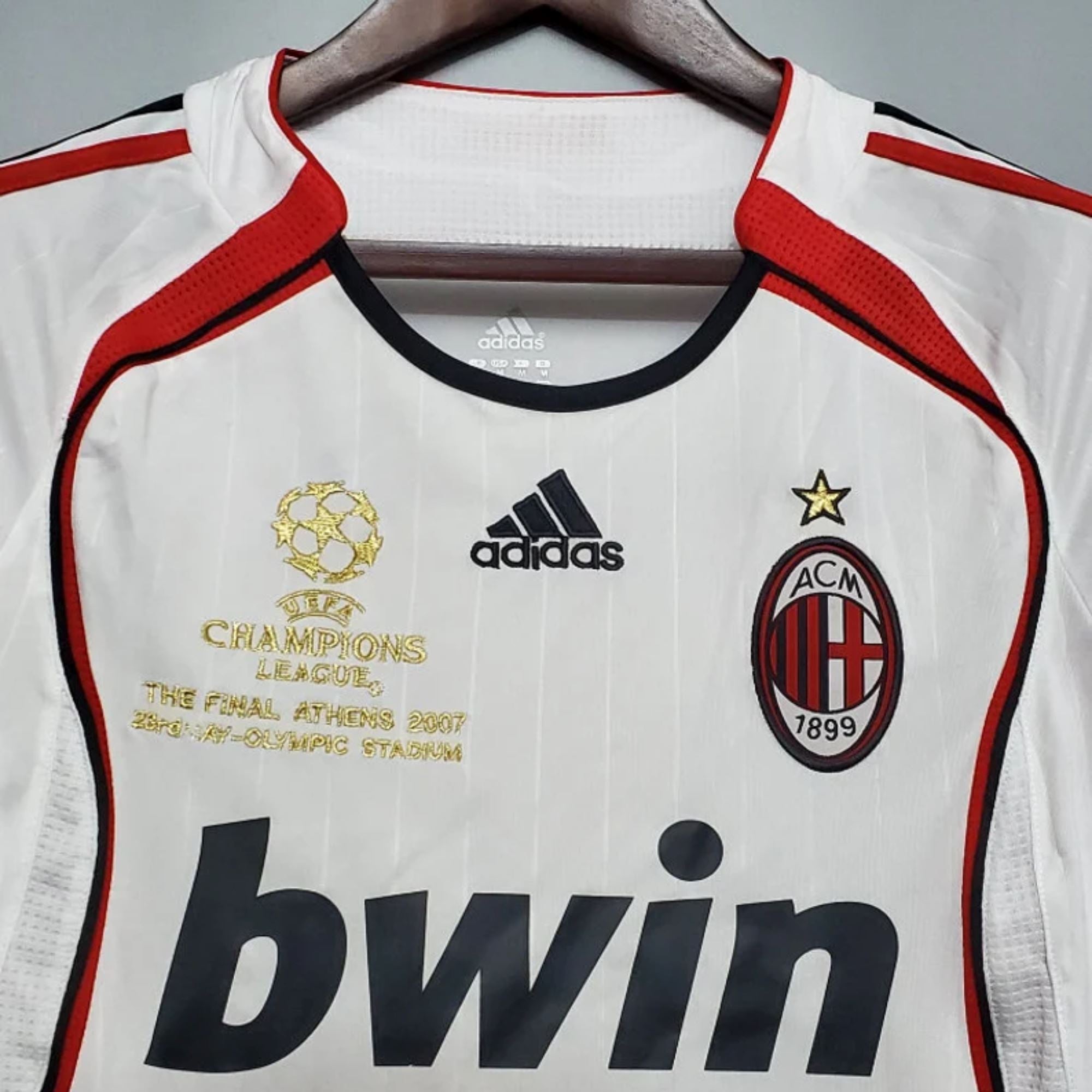 AC Milan 2006/07 UEFA Champions League Final Jersey S/ Sleeve - ITASPORT