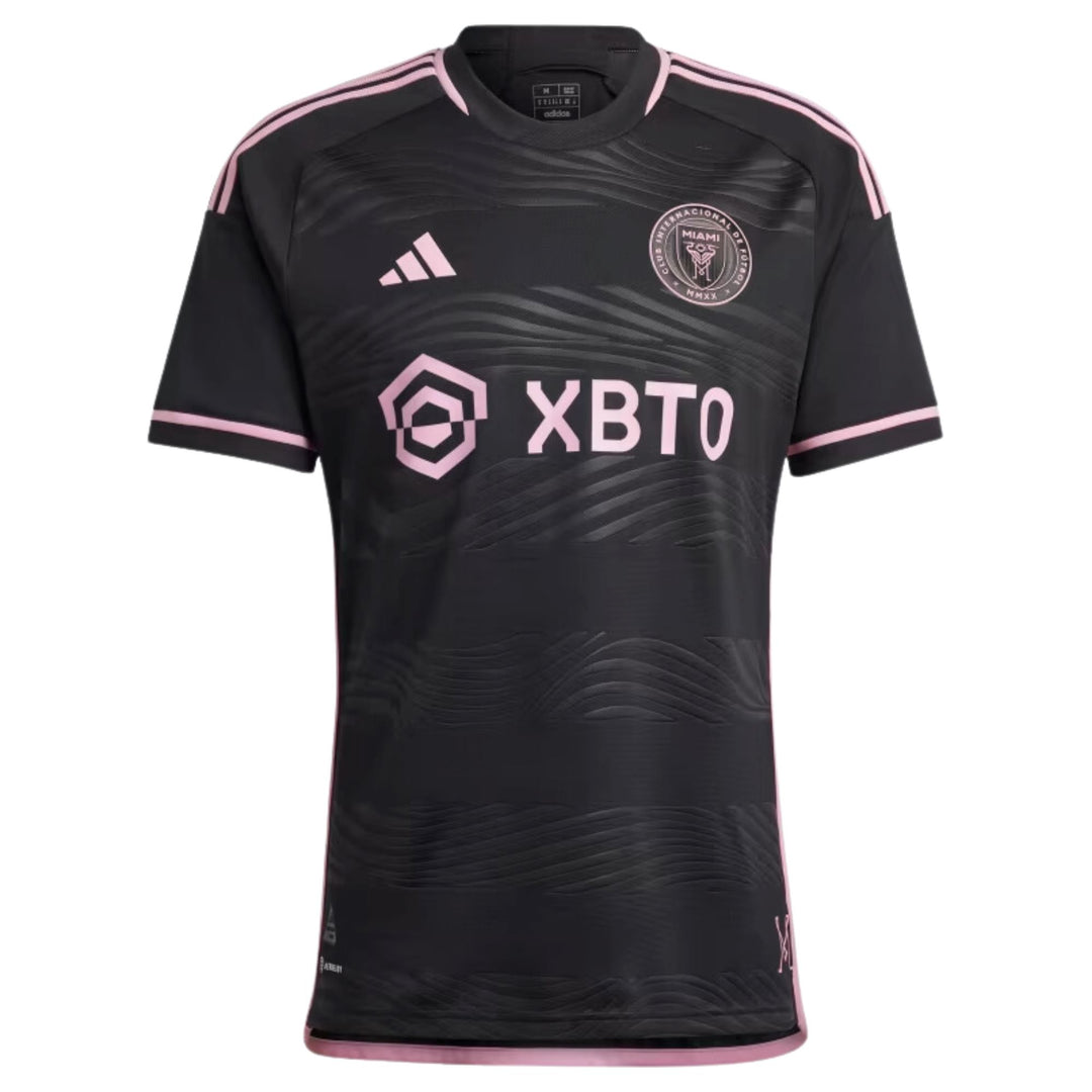 Inter Miami Messi Away Jersey Authentic Black La Noche Kit - ADIDAS
