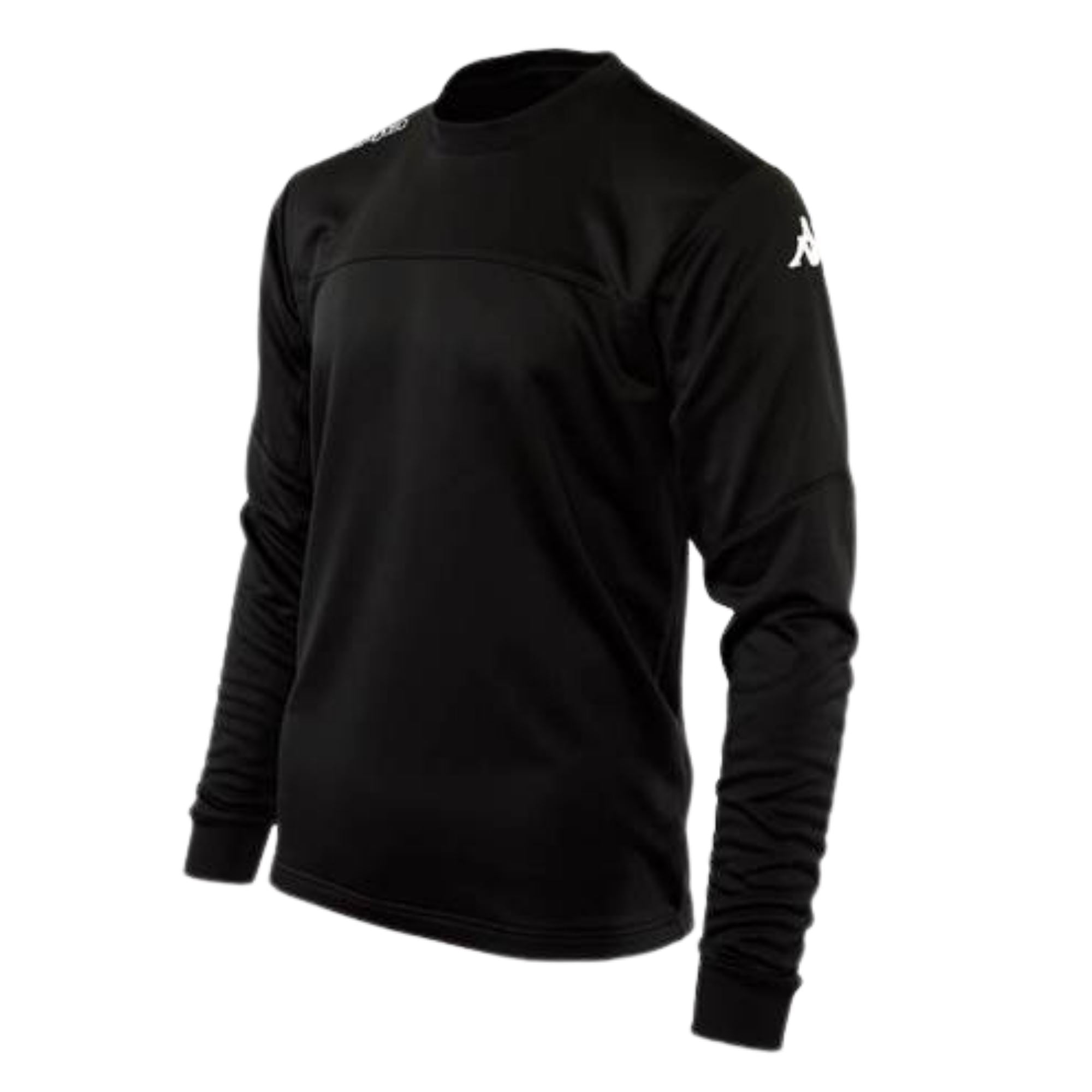 Kappa Warm Up Crew Sweat Black - ITASPORT