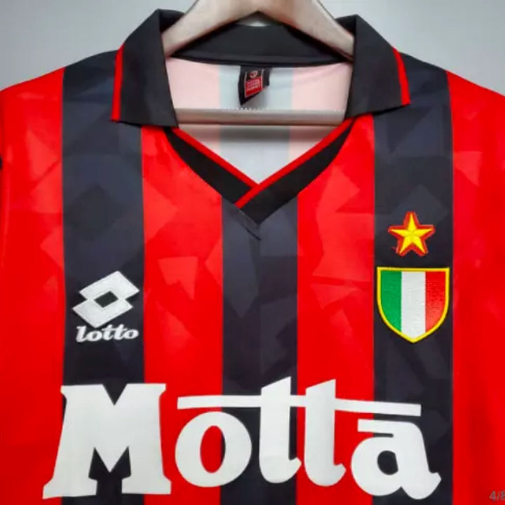 1993/94 AC Milan Home Jersey Baresi #6 - ITASPORT