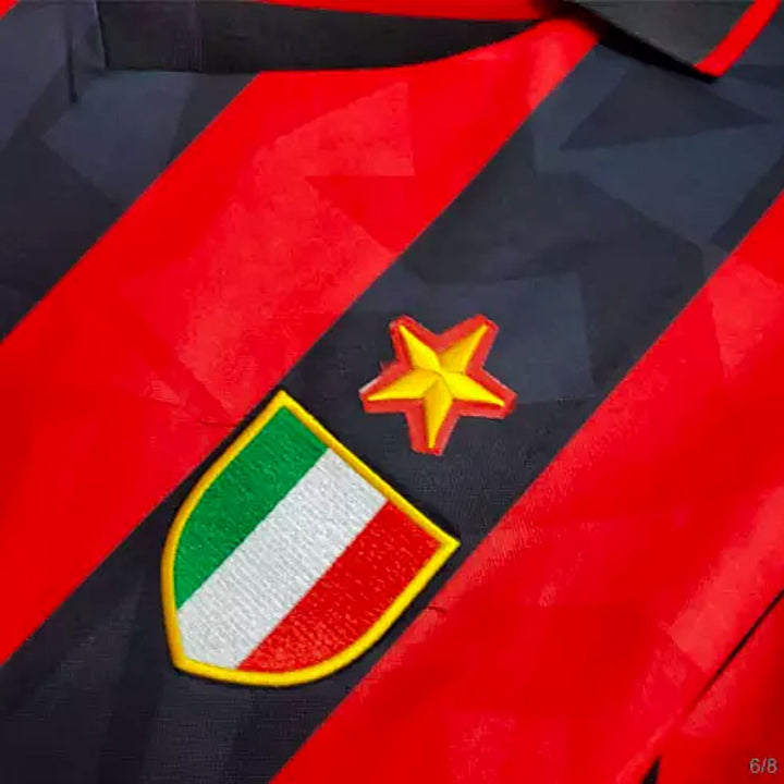 1993/94 AC Milan Home Jersey Maldini #3 - ITASPORT