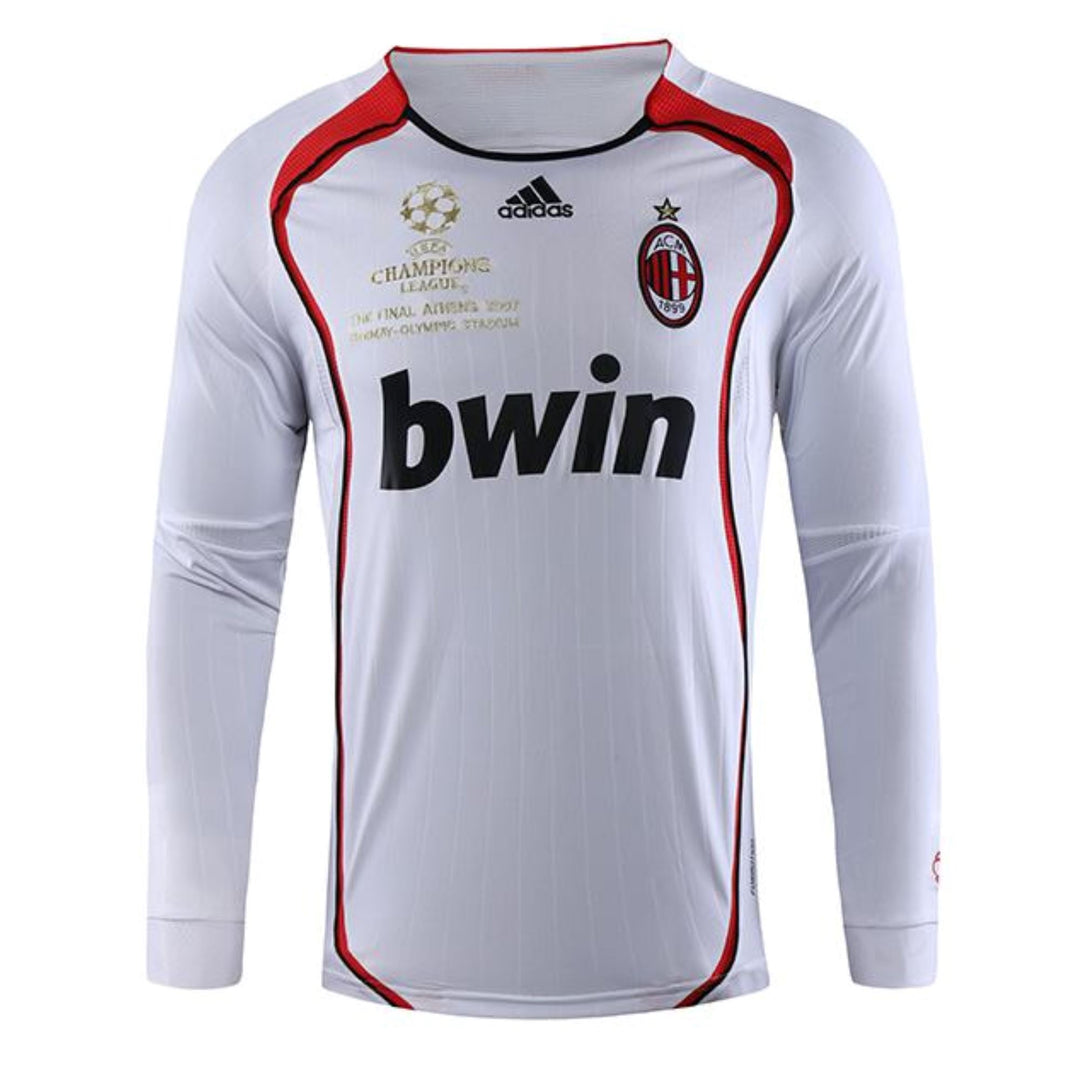 AC Milan 2006/07 UEFA Champions League Final Jersey L / Sleeve - ITASPORT