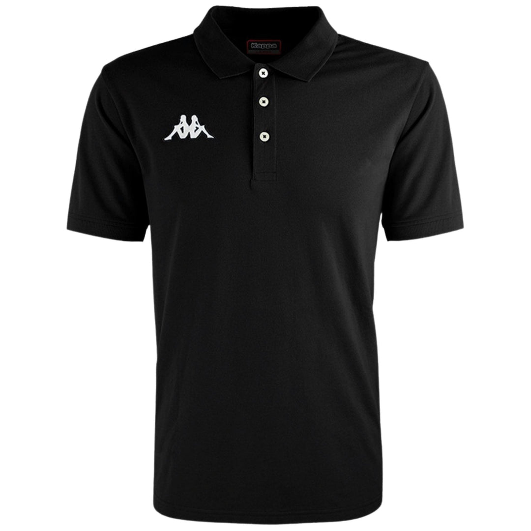 Kappa Men's Polo Black - ITASPORT