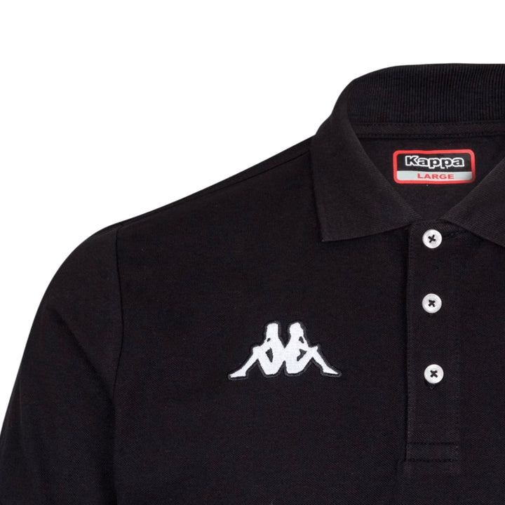 Kappa Men's Polo Black - ITASPORT