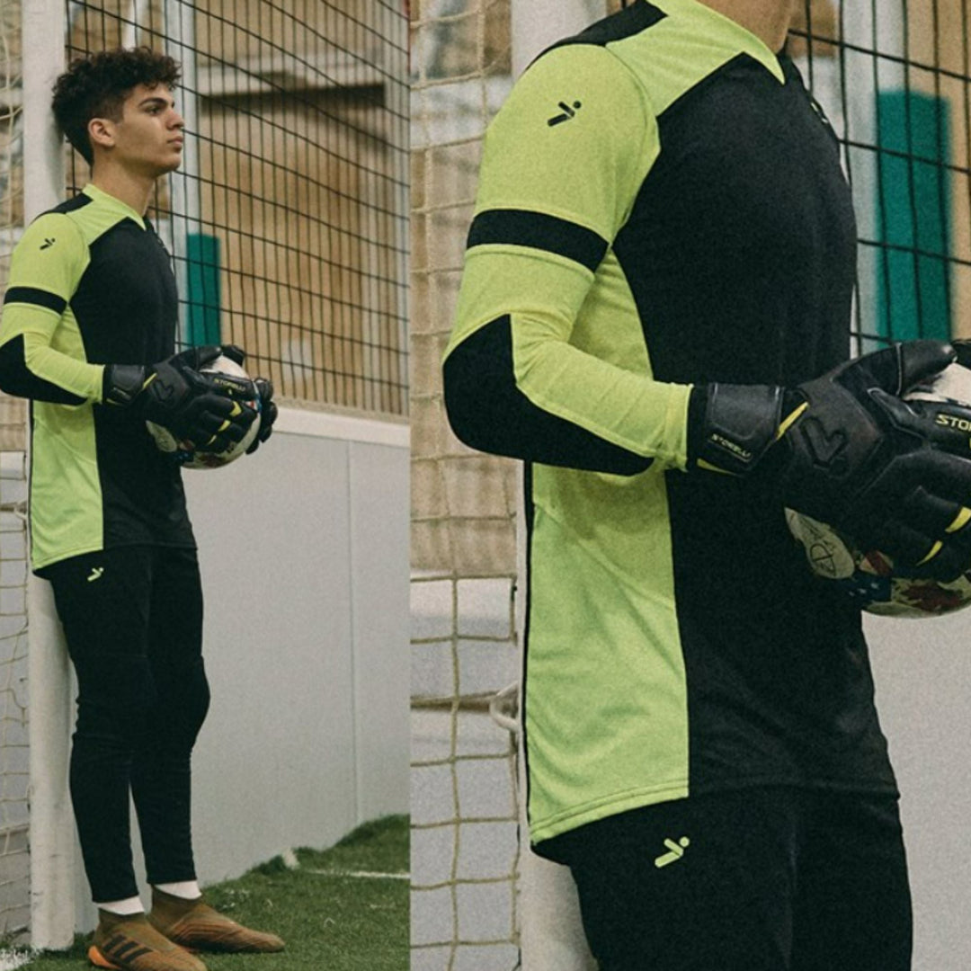 Goalkeeper Jersey by Storelli - Black/Strike - ITASPORT