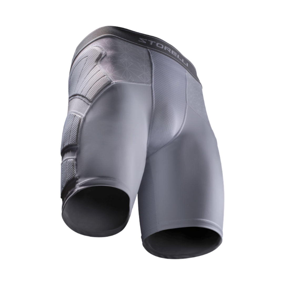 Men's Impact Sliding Shorts by Storelli - White - ITASPORT