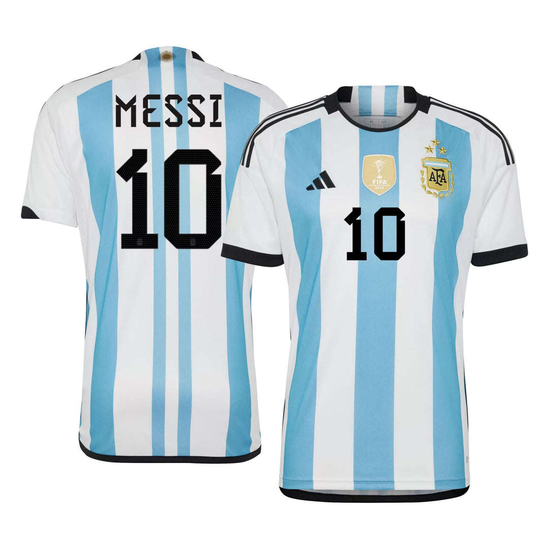 Argentina World Cup Winners Jersey 22/23 Messi #10 Kids - ITASPORT