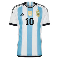 Argentina World Cup Winners Jersey 22/23 Messi #10 Kids - ITASPORT
