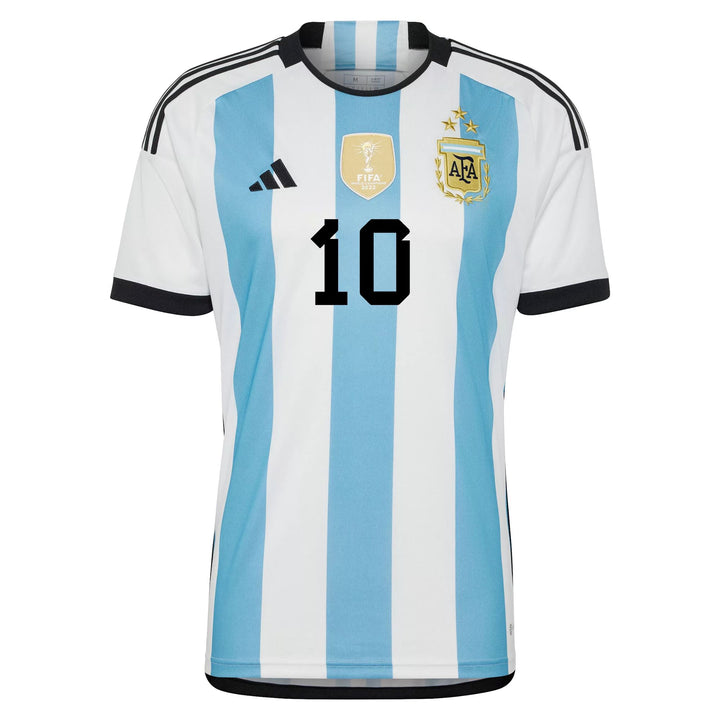 Argentina World Cup Winners Jersey 22/23 Messi #10 front 